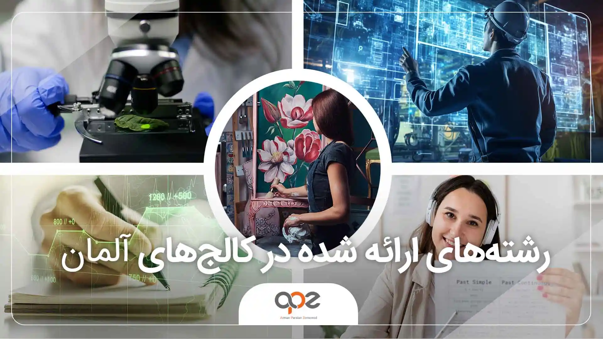 رشته های ارائه شونده در کالج های آلمان